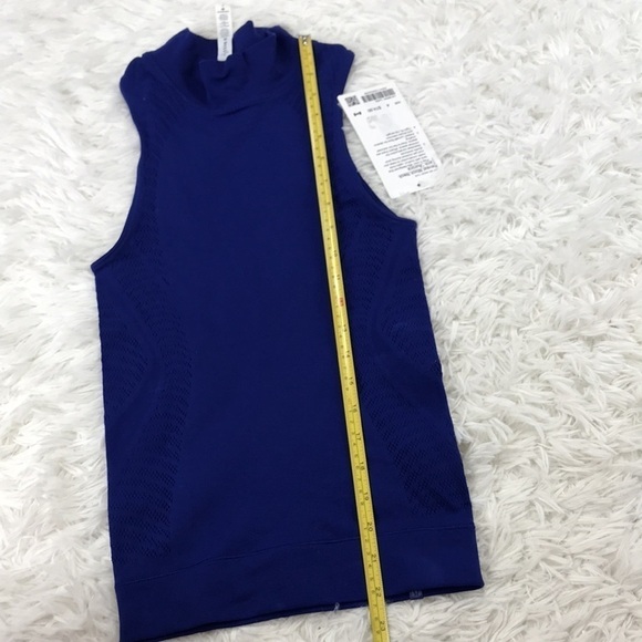 Lululemon Reveal Mock Neck Tank *Aurora Larkspur - Picture 6 of 7
